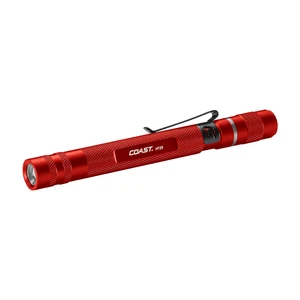 Coast HP3R 500 Lumen Rechargeable LED Penlight with Twist Focus, Red Coast HP3R 500 Lumen Rechargeable LED Penlight with Twist Focus, Red