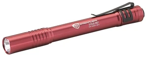 Streamlight 66120 Stylus Pro 100-Lumen White LED Penlight, Red | 100 lumens; runs on 2 AAA alkaline batteries; multi-mode lighting; IPX-rated water resistant; impact-resistance tested Streamlight 66120 Stylus Pro 100-Lumen White LED Penlight, Red | 100 lumens; runs on 2 AAA alkaline batteries; multi-mode lighting; IPX-rated water resistant; impact-resistance tested