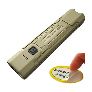 Nitecore EDC07 Flat EDC Flashlight, 1500 Lumens USB-C Rechargeable, Triple Color Temperature, Lightweight 2.47 oz, IP67 Waterproof Everyday Carry Light (Tan) Nitecore EDC07 Flat EDC Flashlight, 1500 Lumens USB-C Rechargeable, Triple Color Temperature, Lightweight 2.47 oz, IP67 Waterproof Everyday Carry Light (Tan)