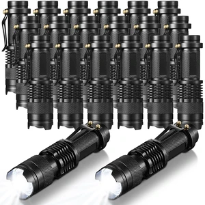 Fumete 20 Pack Mini LED Tactical Flashlights | Compact 3-mode pocket flashlights with adjustable focus for camping, hiking, emergency kits, gifts and daily carry. Fumete 20 Pack Mini LED Tactical Flashlights | Compact 3-mode pocket flashlights with adjustable focus for camping, hiking, emergency kits, gifts and daily carry.