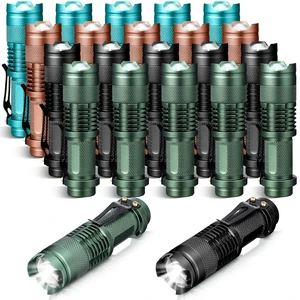 Fumete 20 Pack Mini LED Tactical Flashlights | Compact 3-mode pocket flashlights with adjustable focus for camping, hiking, emergency kits, gifts and daily carry. Fumete 20 Pack Mini LED Tactical Flashlights | Compact 3-mode pocket flashlights with adjustable focus for camping, hiking, emergency kits, gifts and daily carry.