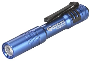 Streamlight 66603 MicroStream 250-Lumen 1,150-Candela Flashlight, Blue | 250 lumens; 1,150 candela peak beam; USB rechargeable capable; multi-mode lighting; IPX-rated water resistant Streamlight 66603 MicroStream 250-Lumen 1,150-Candela Flashlight, Blue | 250 lumens; 1,150 candela peak beam; USB rechargeable capable; multi-mode lighting; IPX-rated water resistant