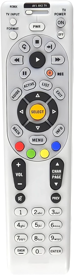 Buck AT&T DirecTV RC66RX IR/RF Universal Programmable Remote Control DirecTV Remote Control Replacement for R16, R22, H21, H22, H23, H24, HR21, HR22, HR23, HR24, HR34, and C31 Receiver Buck AT&T DirecTV RC66RX IR/RF Universal Programmable Remote Control DirecTV Remote Control Replacement for R16, R22, H21, H22, H23, H24, HR21, HR22, HR23, HR24, HR34, and C31 Receiver