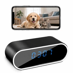 braosusner 1080P HD Clock Camera WiFi, Indoor Wireless Security Camera with Motion Detection, Night Vision, Remote Monitoring, Nanny Cam for Home, Office, Elderly, Baby and Pet Care braosusner 1080P HD Clock Camera WiFi, Indoor Wireless Security Camera with Motion Detection, Night Vision, Remote Monitoring, Nanny Cam for Home, Office, Elderly, Baby and Pet Care