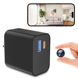 QMGTDU Full HD 1080P WiFi Security Camera with USB Charger Cloud Storage | Indoor mini security camera with WIFI connection for remote real-time viewing QMGTDU Full HD 1080P WiFi Security Camera with USB Charger Cloud Storage | Indoor mini security camera with WIFI connection for remote real-time viewing