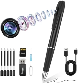 Ytcku Hidden Camera Pen with 64GB, 1080P Indoor Security Camera for Office and Study, Pet Camera for Home Safety Ytcku Hidden Camera Pen with 64GB, 1080P Indoor Security Camera for Office and Study, Pet Camera for Home Safety
