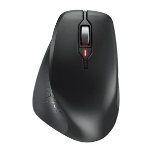 Cherry Stream Mouse Comfort, Wireless Ergonomic Mouse with Rubberized Thumb Rest, for Right-Handers, 2.4 GHz, 6 Whisper-Quiet Buttons, Battery-Powered, Black Cherry Stream Mouse Comfort, Wireless Ergonomic Mouse with Rubberized Thumb Rest, for Right-Handers, 2.4 GHz, 6 Whisper-Quiet Buttons, Battery-Powered, Black
