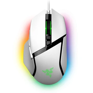 Razer Basilisk V3 Customizable RGB Wired Ergonomic Gaming Mouse, White | Fastest Gaming Mouse Switch, Chroma RGB Lighting, 26K DPI Optical Sensor, 11 Programmable Buttons, HyperScroll Tilt Wheel Razer Basilisk V3 Customizable RGB Wired Ergonomic Gaming Mouse, White | Fastest Gaming Mouse Switch, Chroma RGB Lighting, 26K DPI Optical Sensor, 11 Programmable Buttons, HyperScroll Tilt Wheel