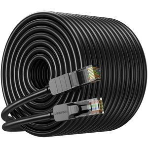 JARNHNG Cat6 Ethernet Cable 500ft with RJ45 Connectors -26AWG UTP Pre-Terminated Long Run Network Cord, Outdoor Weatherproof & UV Resistant,Data Transmission Wire for Security Cameras, Industrial Use JARNHNG Cat6 Ethernet Cable 500ft with RJ45 Connectors -26AWG UTP Pre-Terminated Long Run Network Cord, Outdoor Weatherproof & UV Resistant,Data Transmission Wire for Security Cameras, Industrial Use