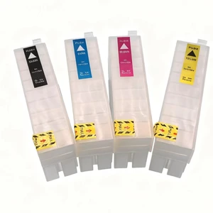 BJ-INK T40D T40D1 T40D2 T40D3 T40D4 Refillable 50ML Ink Cartridge Set for Compatible T2100 T3100 T5100 T2170 T3170 T5170 T3170M T5170M T3100N T5100N in 4 Colors No Chip (T40D no chip) BJ-INK T40D T40D1 T40D2 T40D3 T40D4 Refillable 50ML Ink Cartridge Set for Compatible T2100 T3100 T5100 T2170 T3170 T5170 T3170M T5170M T3100N T5100N in 4 Colors No Chip (T40D no chip)