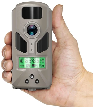 OUTDOOR EXPERT Mini Trail Camera, Night Vision, Motion Activated, Grey | Mini game camera with no glow night vision, motion activation, IP66 waterproof housing, 32GB SD card support, and no WiFi. OUTDOOR EXPERT Mini Trail Camera, Night Vision, Motion Activated, Grey | Mini game camera with no glow night vision, motion activation, IP66 waterproof housing, 32GB SD card support, and no WiFi.