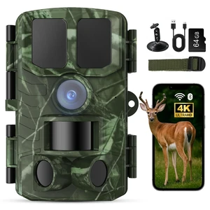BoxLegend Trail Camera WiFi 4K 48MP with 64GB Memory Card Game Cameras with Night Vision Motion Activated Waterproof Trigger Speed Wide Angle for Outdoor and Backyard BoxLegend Trail Camera WiFi 4K 48MP with 64GB Memory Card Game Cameras with Night Vision Motion Activated Waterproof Trigger Speed Wide Angle for Outdoor and Backyard