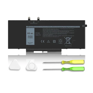 NDWQGFS 4GVMP Laptop Battery for DELL Latitude 5400 5500 5410 5510 Precision 3540 3550 Inspiron 7590 7591 7791 2-in-1 Series Latitude 5510 Battery Compatible with P84F, P42E, H82T6, C5GV2 NDWQGFS 4GVMP Laptop Battery for DELL Latitude 5400 5500 5410 5510 Precision 3540 3550 Inspiron 7590 7591 7791 2-in-1 Series Latitude 5510 Battery Compatible with P84F, P42E, H82T6, C5GV2