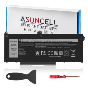 ASUNCELL RJ40G 63Wh Laptop Battery Replacement for Dell Latitude 15 5520 Latitude 14 5420 Precision 15 3560 Series M033W 01K2CF 075X16 WY9DX P137G P137G001 P104F P104F001 0WK3F1 0M3KCN 15.2V 3941mAh ASUNCELL RJ40G 63Wh Laptop Battery Replacement for Dell Latitude 15 5520 Latitude 14 5420 Precision 15 3560 Series M033W 01K2CF 075X16 WY9DX P137G P137G001 P104F P104F001 0WK3F1 0M3KCN 15.2V 3941mAh