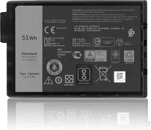 ASODI 7WNW1 51Wh 6-cell Laptop Battery Compatible with Dell Latitude 5424 5420 Rugged 7424 Extreme P137G P85G P86G P137G001 P137G002 P85G001 P86G001 Series DMF8C GK3D3 6NNCF DP3KF DMF0C 451-BCHV 11.4V ASODI 7WNW1 51Wh 6-cell Laptop Battery Compatible with Dell Latitude 5424 5420 Rugged 7424 Extreme P137G P85G P86G P137G001 P137G002 P85G001 P86G001 Series DMF8C GK3D3 6NNCF DP3KF DMF0C 451-BCHV 11.4V