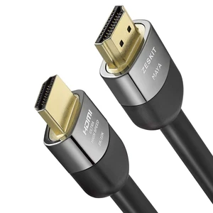 Zeskit Certified 2.1 8K HDMI Cable 48Gbps 4K120Hz Compatible with Soundbar eARC HDR10 VRR Dolby Vision Atmos HDCP 2.2 2.3 PS5 Xbox Series X Apple TV Roku (Ultra High Speed, Maya CL3 In Wall Long 23ft) Zeskit Certified 2.1 8K HDMI Cable 48Gbps 4K120Hz Compatible with Soundbar eARC HDR10 VRR Dolby Vision Atmos HDCP 2.2 2.3 PS5 Xbox Series X Apple TV Roku (Ultra High Speed, Maya CL3 In Wall Long 23ft)