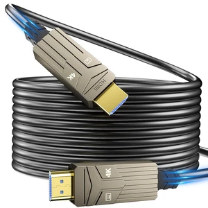 Soonsoonic Fiber Optic HDMI Cable 75ft,18Gbps 4K@60Hz(4:4:4) Unidirectional Active 2.0 Cord,Support HDR10 ARC HDCP 2.2 3D CEC Atmos DTS:X, Ultra high Speed Flexible and Slim22.5m Soonsoonic Fiber Optic HDMI Cable 75ft,18Gbps 4K@60Hz(4:4:4) Unidirectional Active 2.0 Cord,Support HDR10 ARC HDCP 2.2 3D CEC Atmos DTS:X, Ultra high Speed Flexible and Slim22.5m