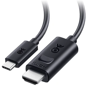 Cable Matters Unidirectional USB C to HDMI 2.1 Cable, 10ft, Black | 4K@240Hz / 8K@60Hz HDR, Max 4K@60Hz on macOS, Thunderbolt 5/4 and USB4 Compatible, for MacBook Pro/XPS/ThinkPad Cable Matters Unidirectional USB C to HDMI 2.1 Cable, 10ft, Black | 4K@240Hz / 8K@60Hz HDR, Max 4K@60Hz on macOS, Thunderbolt 5/4 and USB4 Compatible, for MacBook Pro/XPS/ThinkPad