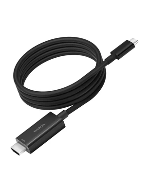 Belkin USB-C to HDMI Cable, 6.6ft | Connects USB-C laptop to HDMI TV or monitor, supports 4K video, compatible with MacBook, Chromebook, and PC Belkin USB-C to HDMI Cable, 6.6ft | Connects USB-C laptop to HDMI TV or monitor, supports 4K video, compatible with MacBook, Chromebook, and PC