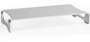 VIVO Silver Aluminum 16 inch Wide Monitor Riser, Ergonomic Desktop Stand, Modern Tabletop Organizer STAND-V000H VIVO Silver Aluminum 16 inch Wide Monitor Riser, Ergonomic Desktop Stand, Modern Tabletop Organizer STAND-V000H