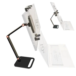 Portable Monitor Holder for 6-18.5 inch Screen Desktop Monitor Tablet Stand | Portable Monitor Stand Foldable Expandable Holder for phones, tablet and Portable Monitors Portable Monitor Holder for 6-18.5 inch Screen Desktop Monitor Tablet Stand | Portable Monitor Stand Foldable Expandable Holder for phones, tablet and Portable Monitors
