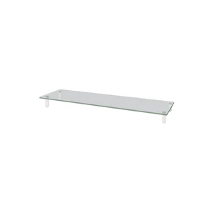 Kantek Extra-Wide Glass Monitor Riser with 8mm Tempered Glass Platform and 60-Pound Capacity, Clear Glass (MS380), 3.3" x 39.4" x 10.2" Kantek Extra-Wide Glass Monitor Riser with 8mm Tempered Glass Platform and 60-Pound Capacity, Clear Glass (MS380), 3.3" x 39.4" x 10.2"
