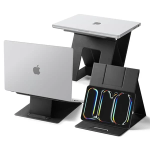Slim Fold Portable Standing Desk Laptop Stand Foldable Ergonomic Angle Lift Anti-Slip for MacBook Neo, MacBook Air, MacBook Pro 11"-16" and iPad/Air/Pro & More Slim Fold Portable Standing Desk Laptop Stand Foldable Ergonomic Angle Lift Anti-Slip for MacBook Neo, MacBook Air, MacBook Pro 11"-16" and iPad/Air/Pro & More