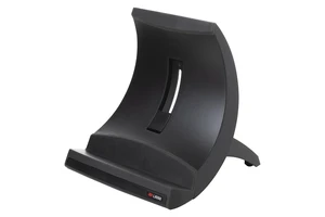 3M Vertical Notebook Computer Riser With Cable Management, 9" X 12" X 6.5" To 9.5", Black/charcoal Gray, Supports 20 Lbs 3M Vertical Notebook Computer Riser With Cable Management, 9" X 12" X 6.5" To 9.5", Black/charcoal Gray, Supports 20 Lbs