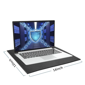 NEWBEAU EMF Protection Laptop Pad, 4-Layer Radiation Shielding Heat Blocker for Laptop, Tablet & Notebook, 12"x16" Portable Protection from EMF & Radiation NEWBEAU EMF Protection Laptop Pad, 4-Layer Radiation Shielding Heat Blocker for Laptop, Tablet & Notebook, 12"x16" Portable Protection from EMF & Radiation