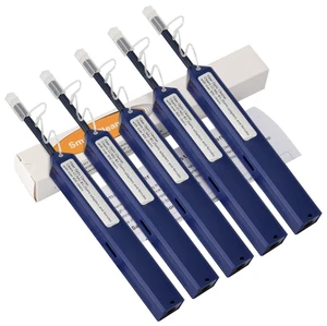 YIENFBEV Fiber Optic Cleaning Pen, 5 PCS LC/MU 1.25mm Ferrule Connectors Fiber Cleaner, Cleans Over 800 Times YIENFBEV Fiber Optic Cleaning Pen, 5 PCS LC/MU 1.25mm Ferrule Connectors Fiber Cleaner, Cleans Over 800 Times