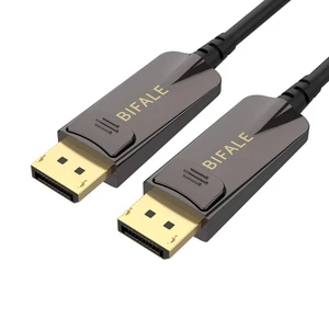 BIFALE DP Fiber Optic Cable 25ft, 8K Fiber Displayport 1.4 Cable Support HBR3, DSC 1.2, HDR10, 32.4Gbps, 8K@60Hz, 4K@144Hz, Thin and Slim Fiber DP1.4 Cable BIFALE DP Fiber Optic Cable 25ft, 8K Fiber Displayport 1.4 Cable Support HBR3, DSC 1.2, HDR10, 32.4Gbps, 8K@60Hz, 4K@144Hz, Thin and Slim Fiber DP1.4 Cable