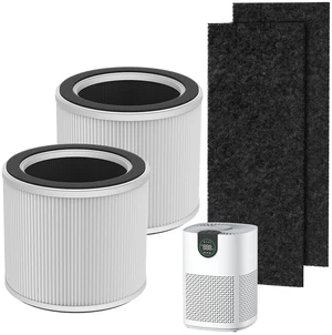 VEWIOR Official ClearAir-A12 True HEPA Air Purifier Washable Filter(2 Pcs) | 3-in-1 H13 Filter Replacement VEWIOR Official ClearAir-A12 True HEPA Air Purifier Washable Filter(2 Pcs) | 3-in-1 H13 Filter Replacement