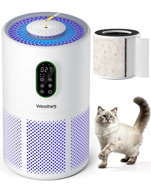 Purifiers for Home Large Room 1650 Ft² with Washable Filters, H13 HEPA | WESTHEY Air Cleaner,Auto Mode,Fragrance Diffuser,Flowing Ambient Light,PM2.5 Display,Wildfire Smoke Dust Pollen Pet Hair Odor Purifiers for Home Large Room 1650 Ft² with Washable Filters, H13 HEPA | WESTHEY Air Cleaner,Auto Mode,Fragrance Diffuser,Flowing Ambient Light,PM2.5 Display,Wildfire Smoke Dust Pollen Pet Hair Odor