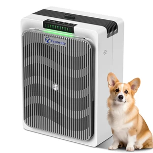 Air Purifier for Home Pets Bedroom Dorm HEPA Air Purifiers Up to 1,292 Ft² | HEPA 3-Stage Filter Air Cleaner with Washable Filter, Air Quality Sensor, Sleep Mode, for Odor Dust PoIIen Pet Dander Smoke Air Purifier for Home Pets Bedroom Dorm HEPA Air Purifiers Up to 1,292 Ft² | HEPA 3-Stage Filter Air Cleaner with Washable Filter, Air Quality Sensor, Sleep Mode, for Odor Dust PoIIen Pet Dander Smoke