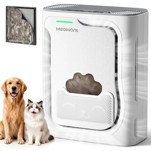 Meowant Air Purifiers for Home Pets, U-Shaped Air Inlet Pet Air Purifier | H13 HEPA Filter, Washable Pre-Filter, Air Quality Monitor, Air Cleaner for Pet Dander Odor Meowant Air Purifiers for Home Pets, U-Shaped Air Inlet Pet Air Purifier | H13 HEPA Filter, Washable Pre-Filter, Air Quality Monitor, Air Cleaner for Pet Dander Odor