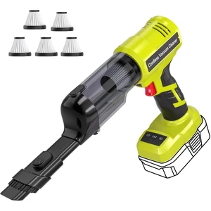 Adisipsoarin Cordless Vacuum Cleaner for Ryobi 18V Battery, Electric Handheld Vacuum Cleaner with 105AW Powerful Suction, Portable Vacuum Cleaner for Floor, Carpet, Car, Home (Battery Not Included) Adisipsoarin Cordless Vacuum Cleaner for Ryobi 18V Battery, Electric Handheld Vacuum Cleaner with 105AW Powerful Suction, Portable Vacuum Cleaner for Floor, Carpet, Car, Home (Battery Not Included)