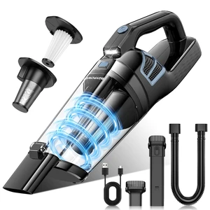 BQYPOWER Handheld Vacuum Cordless Rechargeable, Hand Held Car Vacuum | 16000PA Strong Suction Hand Vacuum Cordless Rechargeable with Multiple Attachments, Portable Car Vacuum Cleaner for Car Home BQYPOWER Handheld Vacuum Cordless Rechargeable, Hand Held Car Vacuum | 16000PA Strong Suction Hand Vacuum Cordless Rechargeable with Multiple Attachments, Portable Car Vacuum Cleaner for Car Home