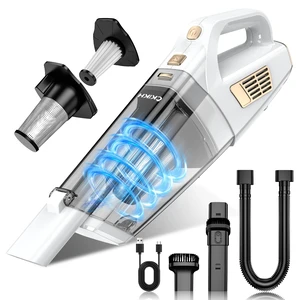 CKIKH Handheld Vacuum Cordless 15000PA, Hand Held Car Vacuum Cleaner | Portable, Multi-Nozzles & Washable Filter, Lightweight Rechargeable, For Home, Car, Office, Pets CKIKH Handheld Vacuum Cordless 15000PA, Hand Held Car Vacuum Cleaner | Portable, Multi-Nozzles & Washable Filter, Lightweight Rechargeable, For Home, Car, Office, Pets