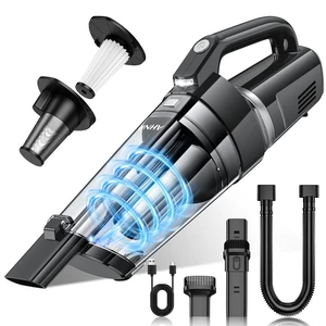AHNR Handheld Vacuum Cleaner Cordless Rechargeable 16000PA for Car Home | Strong Suction, Built-in LED Light & 2 HEPA Filters, Portable Hand Held Car Vacuum Cordless Rechargeable for Car Cleaning AHNR Handheld Vacuum Cleaner Cordless Rechargeable 16000PA for Car Home | Strong Suction, Built-in LED Light & 2 HEPA Filters, Portable Hand Held Car Vacuum Cordless Rechargeable for Car Cleaning