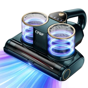 CFBF Mattress Bed Vacuum Cleaner with 16Kpa Suction & 253.7nm UV-C Light | Ultrasonic & High Heating, 500W Powerful Double-Cup Handheld Vacuums for Bed, Sofa, Couch, Crib, 16.4FT Corded CFBF Mattress Bed Vacuum Cleaner with 16Kpa Suction & 253.7nm UV-C Light | Ultrasonic & High Heating, 500W Powerful Double-Cup Handheld Vacuums for Bed, Sofa, Couch, Crib, 16.4FT Corded