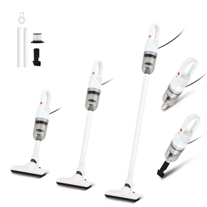 TROURAY Handheld Vacuum Cleaner,6 in 1 Corded Stick Vacuum Cleaner(White) | Ideal for Carpet, Hardwood Floor, Car, Lightweight Body, Battery Recharge, Portable & Compant, 180° Rotatable Brush TROURAY Handheld Vacuum Cleaner,6 in 1 Corded Stick Vacuum Cleaner(White) | Ideal for Carpet, Hardwood Floor, Car, Lightweight Body, Battery Recharge, Portable & Compant, 180° Rotatable Brush