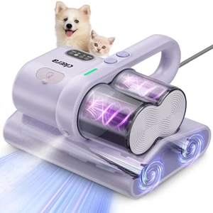 Cleera Mattress Vacuum Cleaner, 16Kpa Bed Vacuum with 253.7nm UVC Light | Smart Dust Sensor, 140°F Heat, Dual Brushroll, Handheld Vacuums for Bed, Couch, Sofa, Crib, Carpet (Corded, 400W) Cleera Mattress Vacuum Cleaner, 16Kpa Bed Vacuum with 253.7nm UVC Light | Smart Dust Sensor, 140°F Heat, Dual Brushroll, Handheld Vacuums for Bed, Couch, Sofa, Crib, Carpet (Corded, 400W)