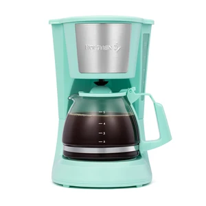 Holstein Housewares 5 Cup Drip Coffee Maker Compact and User-Friendly with Auto Pause & Serve, Reusable Filter, Measuring Spoon & Glass Carafe, Office & Dorm Use, Mint Holstein Housewares 5 Cup Drip Coffee Maker Compact and User-Friendly with Auto Pause & Serve, Reusable Filter, Measuring Spoon & Glass Carafe, Office & Dorm Use, Mint