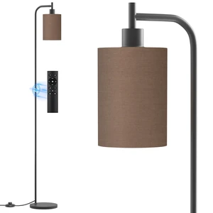 SIBRILLE Floor Lamp with Linen Shade, Dimmable Tall Standing Lamp with Remote Control & 3 Color Temperatures, Modern Floor Lamps for Living Room Bedroom Office Corner, 9W LED Bulb Included SIBRILLE Floor Lamp with Linen Shade, Dimmable Tall Standing Lamp with Remote Control & 3 Color Temperatures, Modern Floor Lamps for Living Room Bedroom Office Corner, 9W LED Bulb Included
