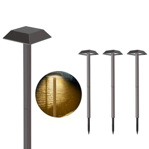 300 LM Solar Landscape Lights Outdoor, Pathway Light 2 Color Modes, 4 Pack | Warm White & Daylight Color Modes, Waterproof Landscape LED Lighting for Walkway, Garden, Driveway 300 LM Solar Landscape Lights Outdoor, Pathway Light 2 Color Modes, 4 Pack | Warm White & Daylight Color Modes, Waterproof Landscape LED Lighting for Walkway, Garden, Driveway