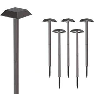 300 LM Solar Landscape Lights Outdoor, Pathway Light 2 Color Modes, 6 Pack | Warm White & Daylight Color Modes, Waterproof Landscape LED Lighting for Walkway, Garden, Driveway 300 LM Solar Landscape Lights Outdoor, Pathway Light 2 Color Modes, 6 Pack | Warm White & Daylight Color Modes, Waterproof Landscape LED Lighting for Walkway, Garden, Driveway