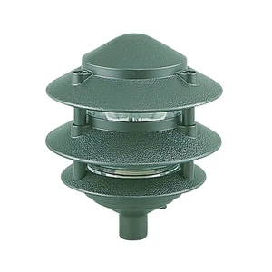 Sea Gull Lighting 9226-95 Single-Light Outdoor Path Fixture with Clear Glass, Emerald Green Sea Gull Lighting 9226-95 Single-Light Outdoor Path Fixture with Clear Glass, Emerald Green