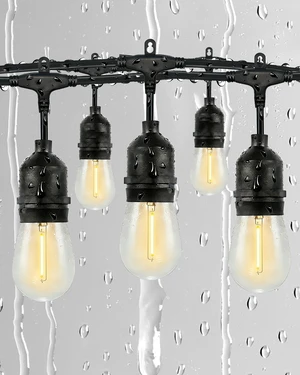 Gmnee 25FT Outdoor String Lights for Patio, Balcony & Porch, Backyard | 16 LED Edison Bulbs, 1.6FT Spacing, Heavy-Duty Patio Lights for Gazebo, Bistro, Party and Garden Decor (Plug in) Gmnee 25FT Outdoor String Lights for Patio, Balcony & Porch, Backyard | 16 LED Edison Bulbs, 1.6FT Spacing, Heavy-Duty Patio Lights for Gazebo, Bistro, Party and Garden Decor (Plug in)