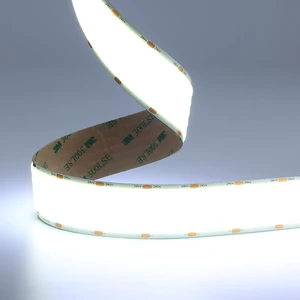 JOYLIT 24V COB LED Strip 6000K 5 Rows 16.4ft Dimmable No Dot Indoor | 1600 LEDs/m, 1341LM/FT Bright, 12.2W/FT, 1.18" Wide, CRI 90+ Cool White, Cuttable, 3M Adhesive (LED Driver Not Included) JOYLIT 24V COB LED Strip 6000K 5 Rows 16.4ft Dimmable No Dot Indoor | 1600 LEDs/m, 1341LM/FT Bright, 12.2W/FT, 1.18" Wide, CRI 90+ Cool White, Cuttable, 3M Adhesive (LED Driver Not Included)