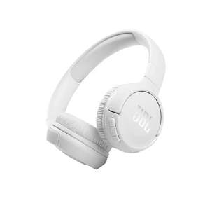 JBL Tune 510BT: Wireless On-Ear Headphones with Purebass Sound - White JBL Tune 510BT: Wireless On-Ear Headphones with Purebass Sound - White